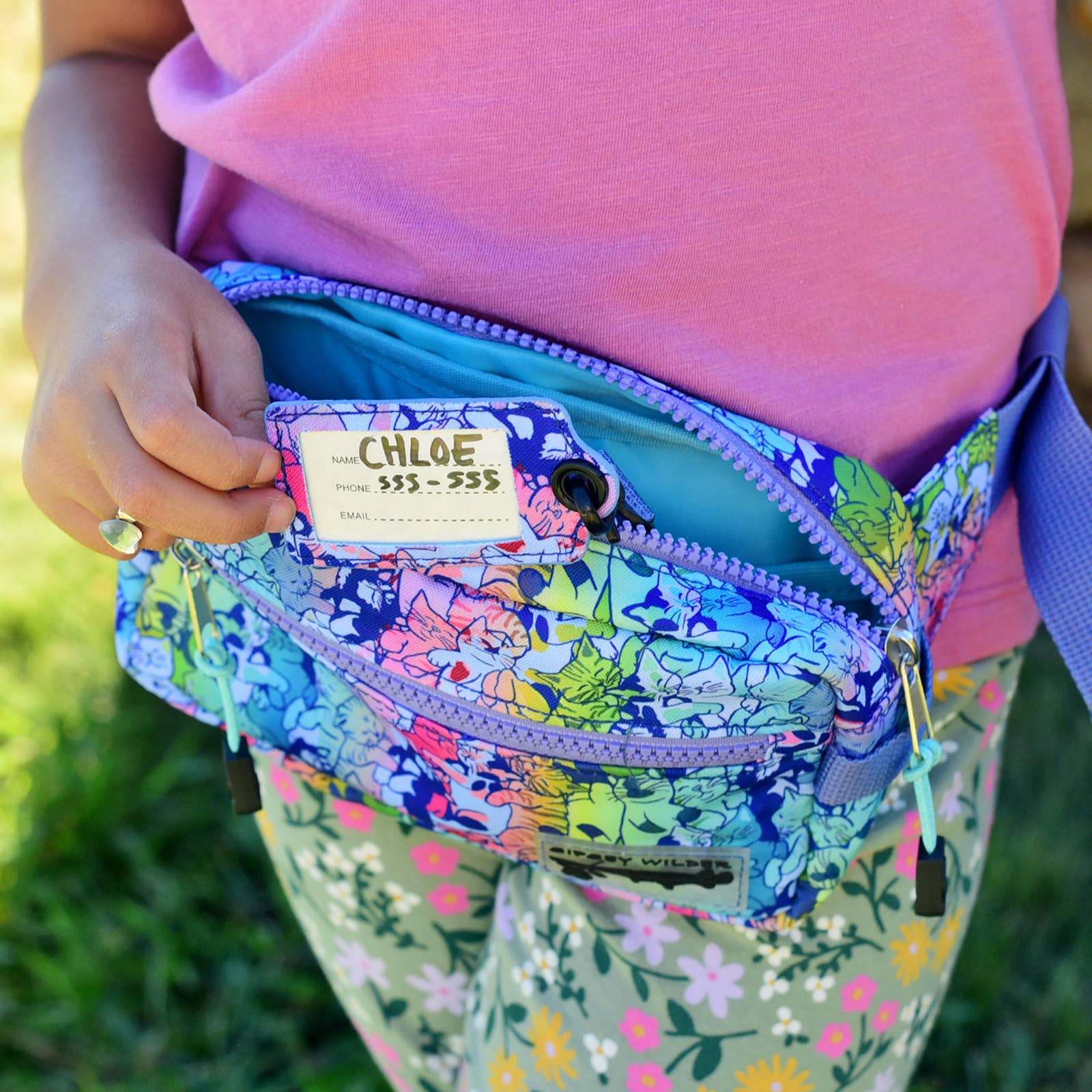 Sipsey Wilder - Wholesale Shoulder Bag - Kids - Cat Nap Kids Fanny Pack2