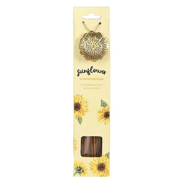 Something Different Wholesale - Wholesale Incense - Set of 18 Sunflower Incense Gift Sets in Display