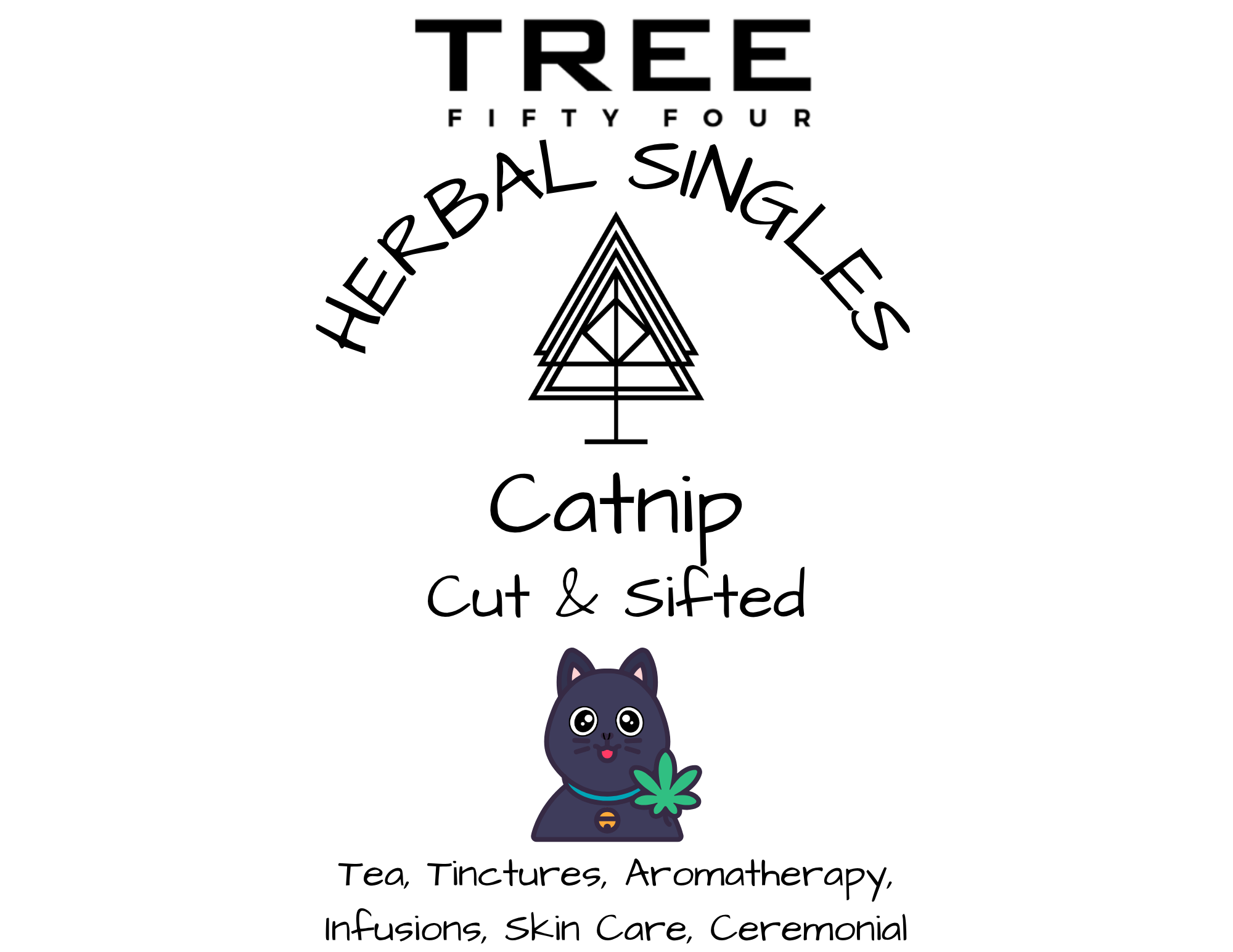 Tree Fifty Four - Vente Thé en vrac - Cataire | 2oz - 1 KG | Herbes en vrac1