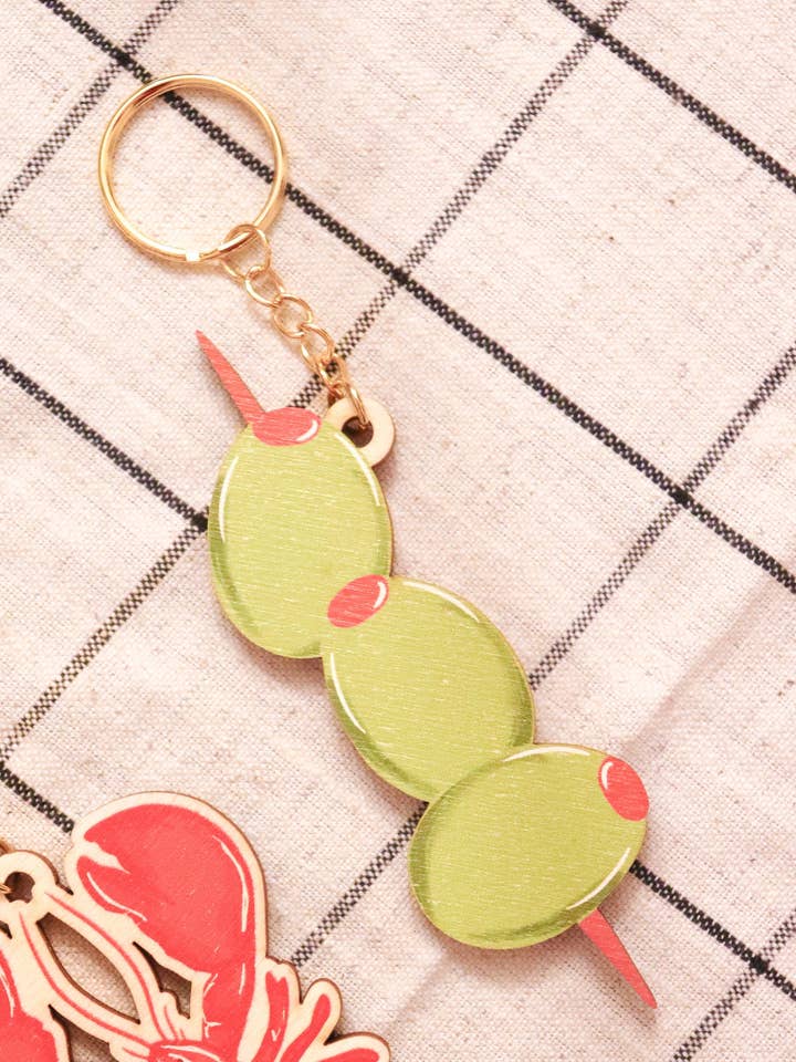 Olives Keyring for wholesale by Neesh Home