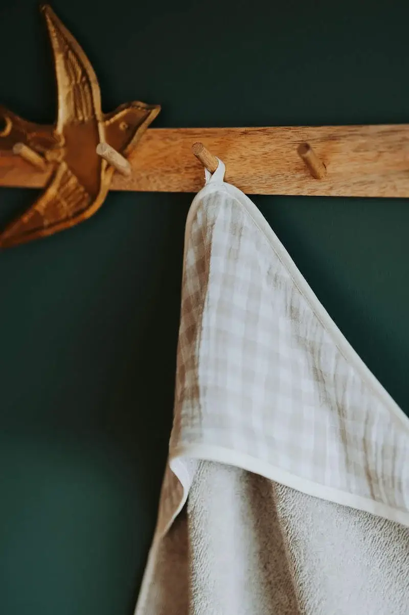 Manufacture des bébés français - Wholesale Hooded Towel - Kids & Baby - Vichy Galet bath cape4