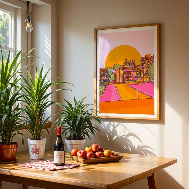 Freya Niamh - Wholesale Art Print - Colourful Harrogate Art Print- Yorkshire Souvenir3