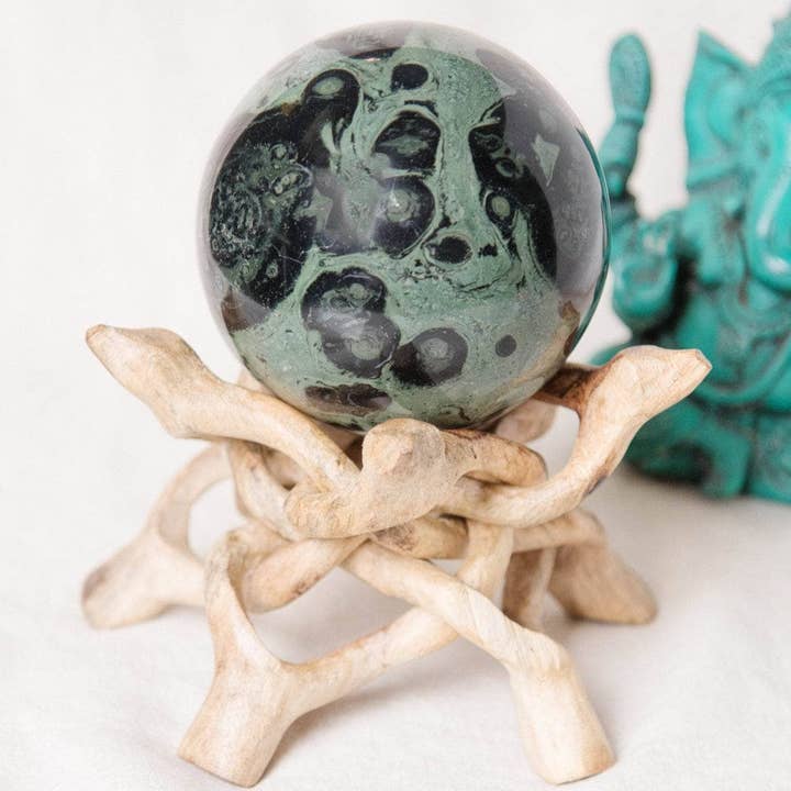 Tiny Rituals - Wholesale Spiritual Stone/Crystal - Kambaba Jasper Sphere - AAA Premium Quality31
