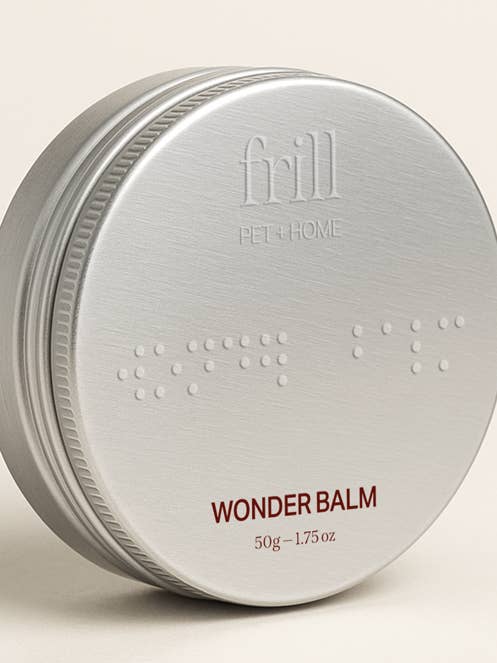 WONDER BALM - lick-safe serum for pet paws, skin & noses for wholesale by Frill Pet + Home
