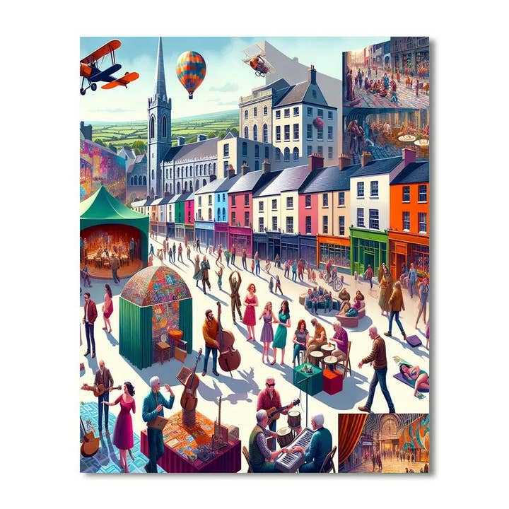 Artistry Rack - Wholesale Doe-het-zelf-knutselset - Het Galway International Arts Festival - Galway, Ierland - Doe-het-zelf Schilderen op Nummer Kit3