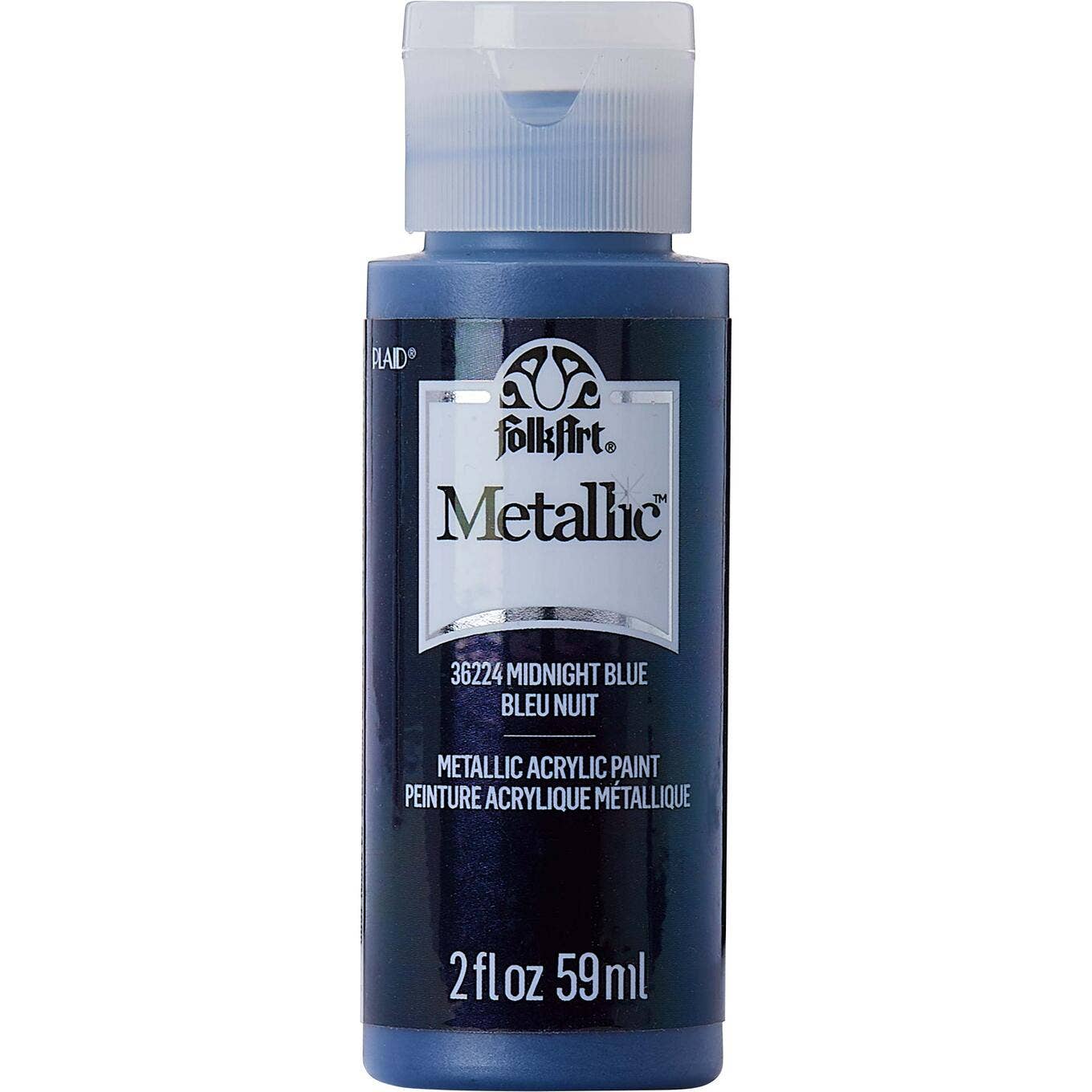 Plaid Crafts - Wholesale Acrylic Paint - FolkArt ® Metallic Acrylic Paint, 2 oz. 64