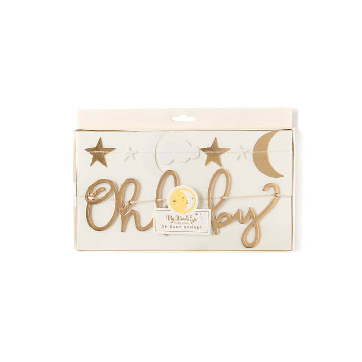 BAB807 - Oh Baby Banner Set for wholesale by My Mind’s Eye