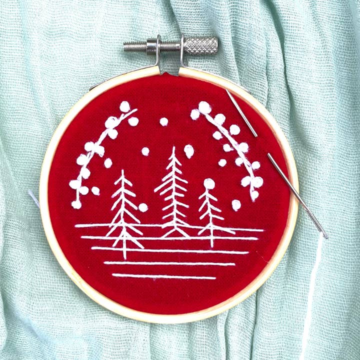 Sneskovs Ornament Håndbroderisæt for engroshandel hos Plum Diddle