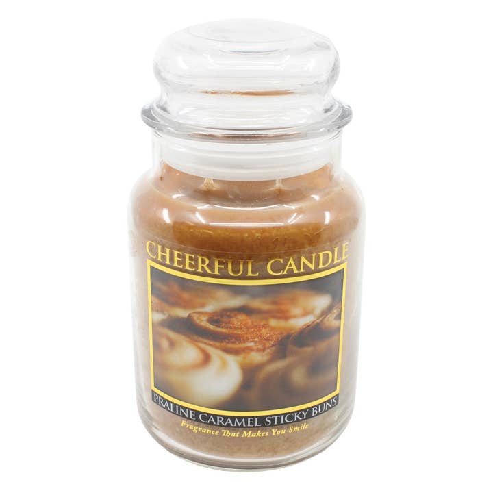 CHEERFUL CANDLE CARAMEL STICKY BUN for wholesale by Arcucci Trade Srl
