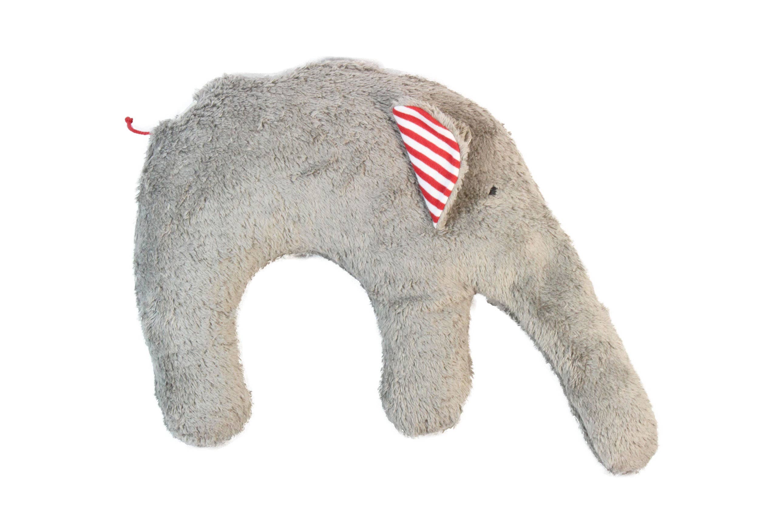Coussin doudou écologique bio pour enfants « Éléphant » - Pat & Patty pour la vente par Pat & Patty