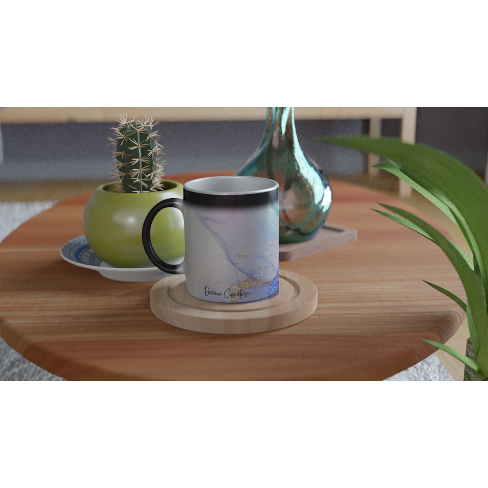 Doriana Cosmetics GmbH - Wholesale Coffee Mug - Magic Ceramic Mug 11oz - Purple Marble4