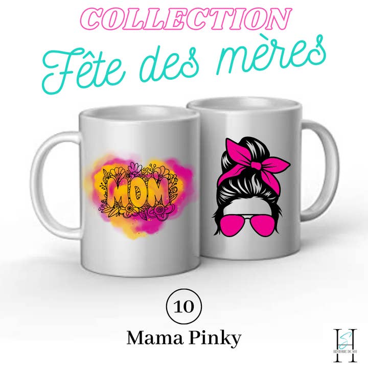 Tasse „Mama“ für den Großhandel von Les Créas de Malou
