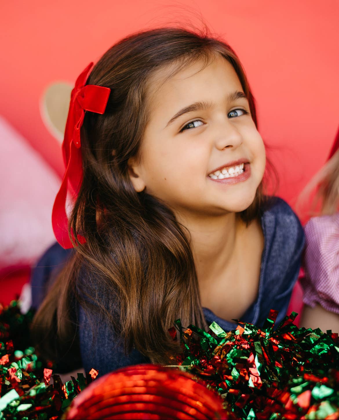 The Heady Chic – wholesale Hair bow – Women’s – Red Velvet Bow1