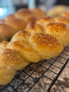 The Local Gift Box featuring Bready or Knot Challah by Nancy - Wholesale Bread/Tortilla - Large Buttery Challah Bread 24" x8" x 4" 3