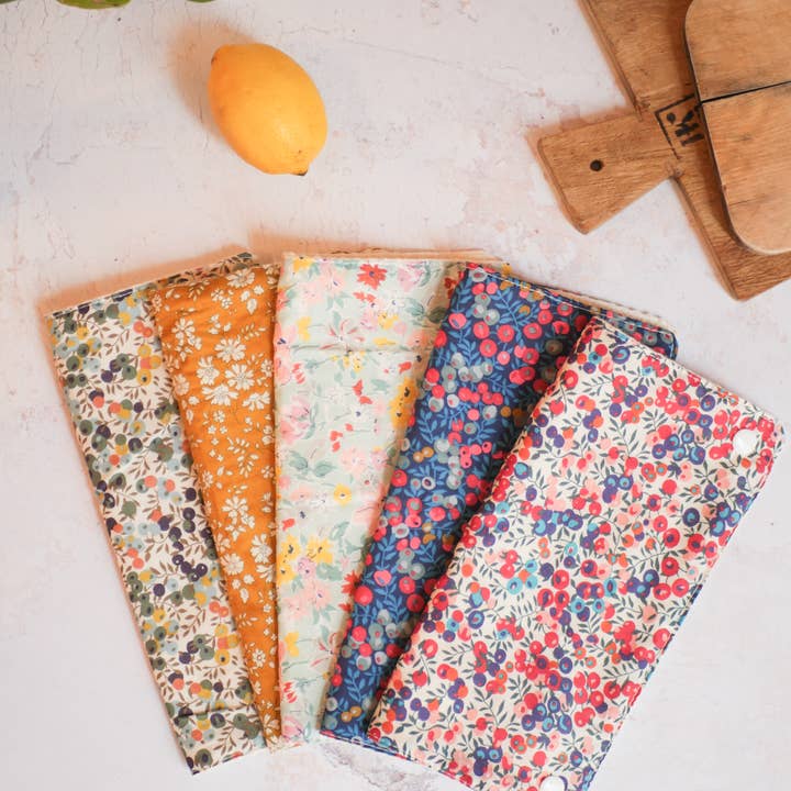 Trinquette Atelier - Wholesale Dishcloth - Washable and reusable paper towel roll - 5 sheets5