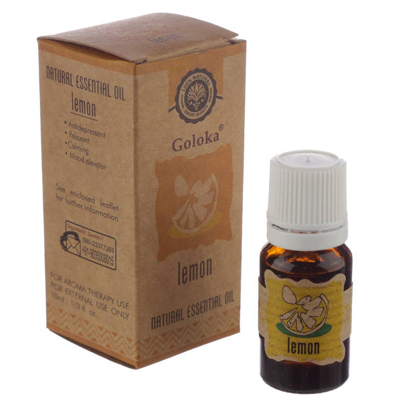 Puckator EU - Venta al por mayor Aceite esencial - Aceite Esencial Natural Limón Goloka 10ml0