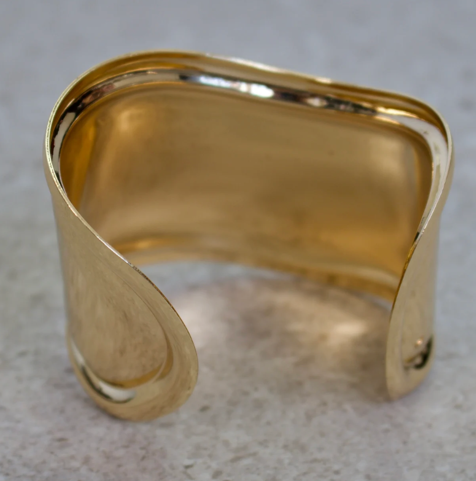 HoopLa – Pulseira de punho por atacado –  Pulseira Wonder Women Women Bone- Aço - Ouro 14K ou Prata5