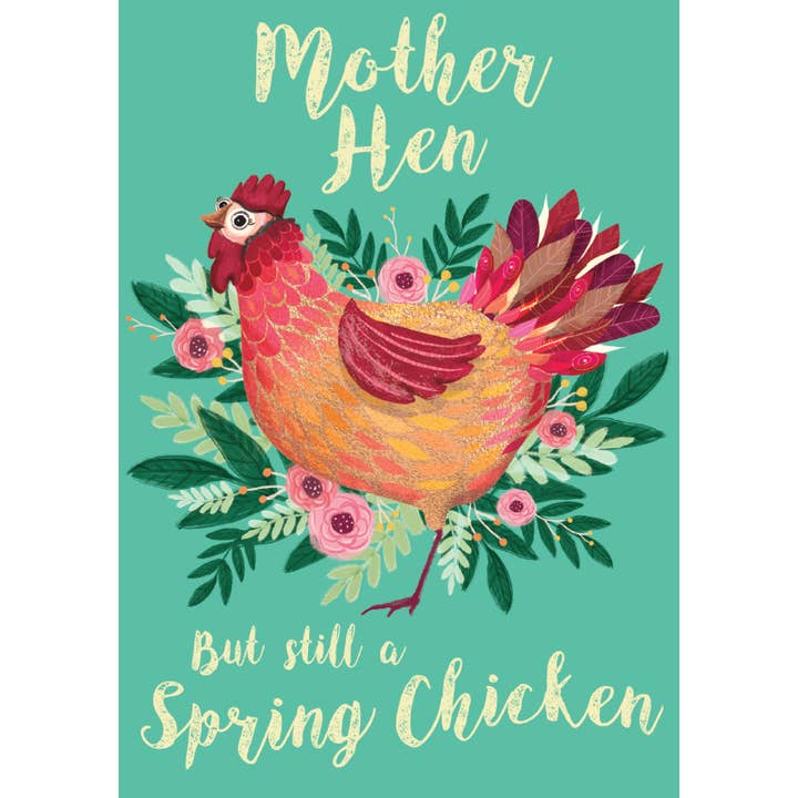 Spring Chicken for wholesale by Retrospect Greeting Cards