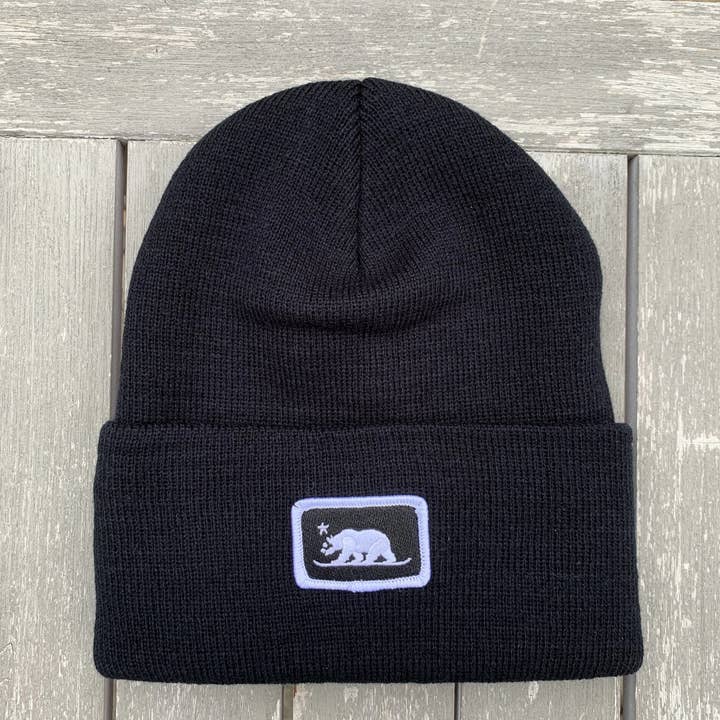 Snowboard Bear Beanies for wholesale by Pacific Coast Apparel