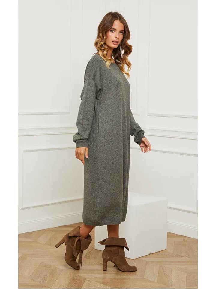 LÉA & LUC - Wholesale Dress - Women's - Sweater dress REF. 2227110