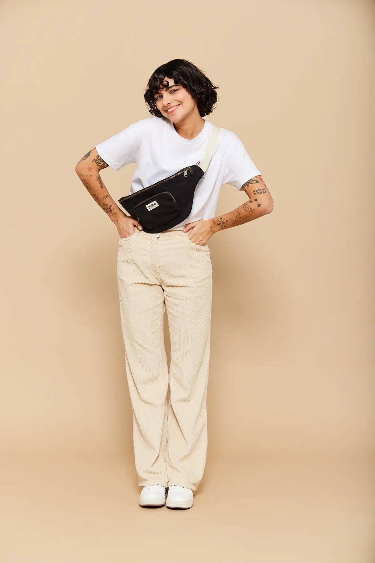 Hindbag - Wholesale Belt Bag - Women's - Sofia Black Fanny Pack