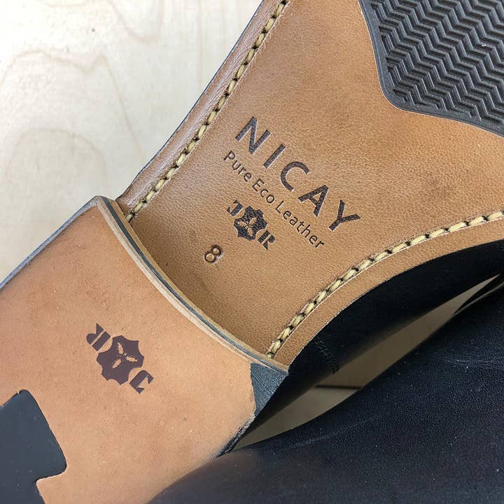 NICAY – Engroshandel Chukka - Herre – Ørkenstøvler glat læder svejset med yoh. Rendenbach læder såler3