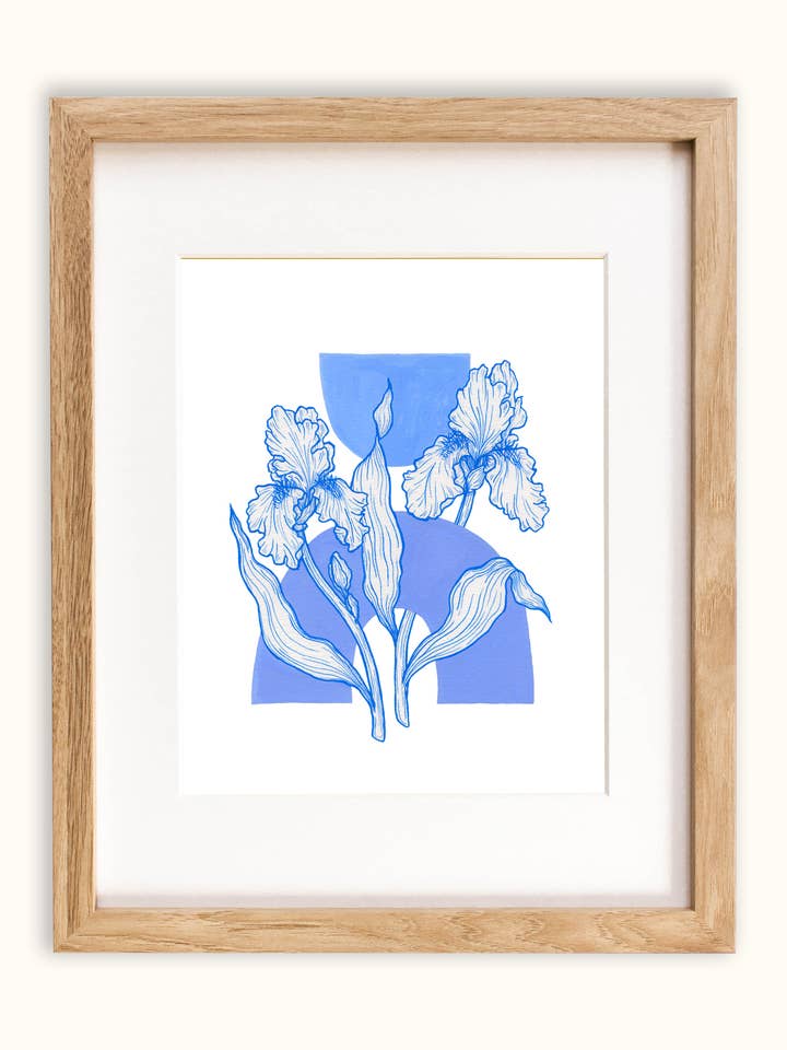 "Two of a Kind" — Giclée Print for wholesale by Grown Wild Paper Co.