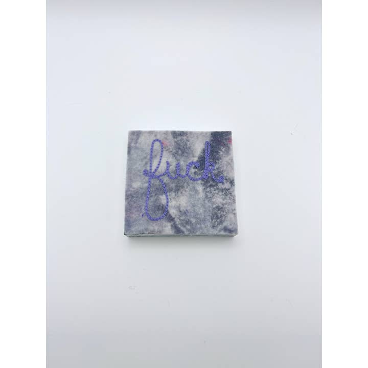 Cat Babbie - Wholesale Wall Accent - Oh Fuck, Fiber Art, Small5