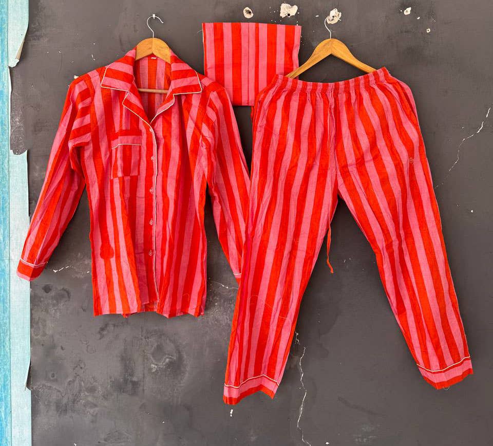 bhavnas boutique - Wholesale Sleepwear Set - Women's - Cotton Suit Women's Sleepwear Suit Summer Wear Suit PJ Sets