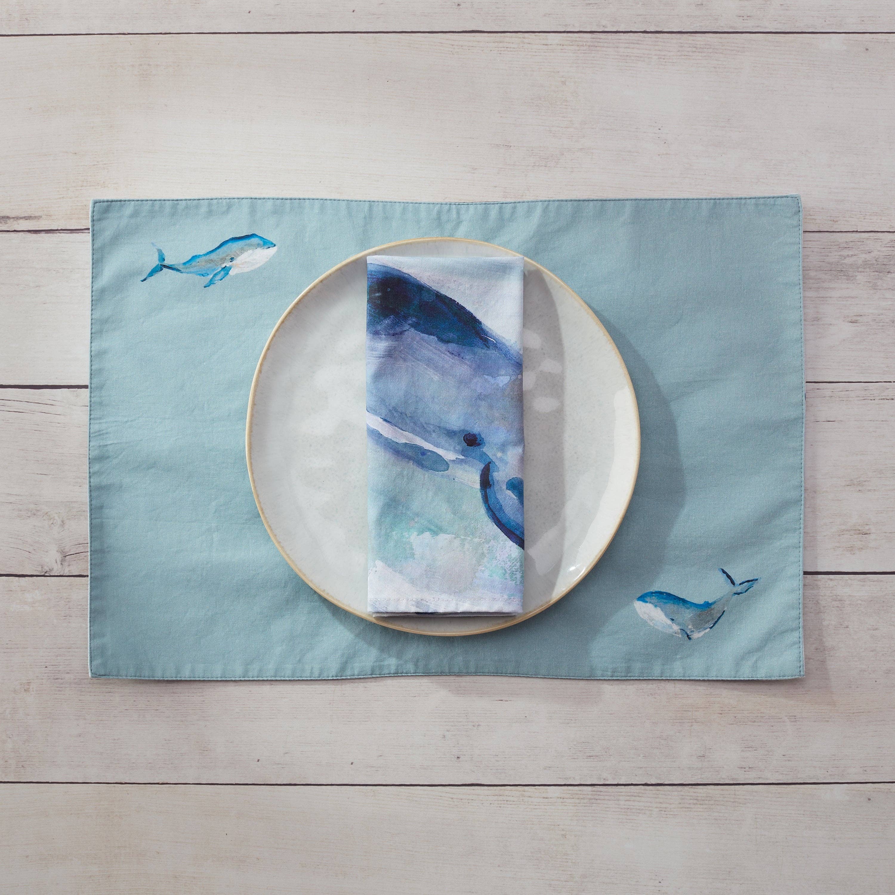 Kim Hovell Art - Wholesale Placemat - Reversible Placemats (Set of 2) - Deep Sea3