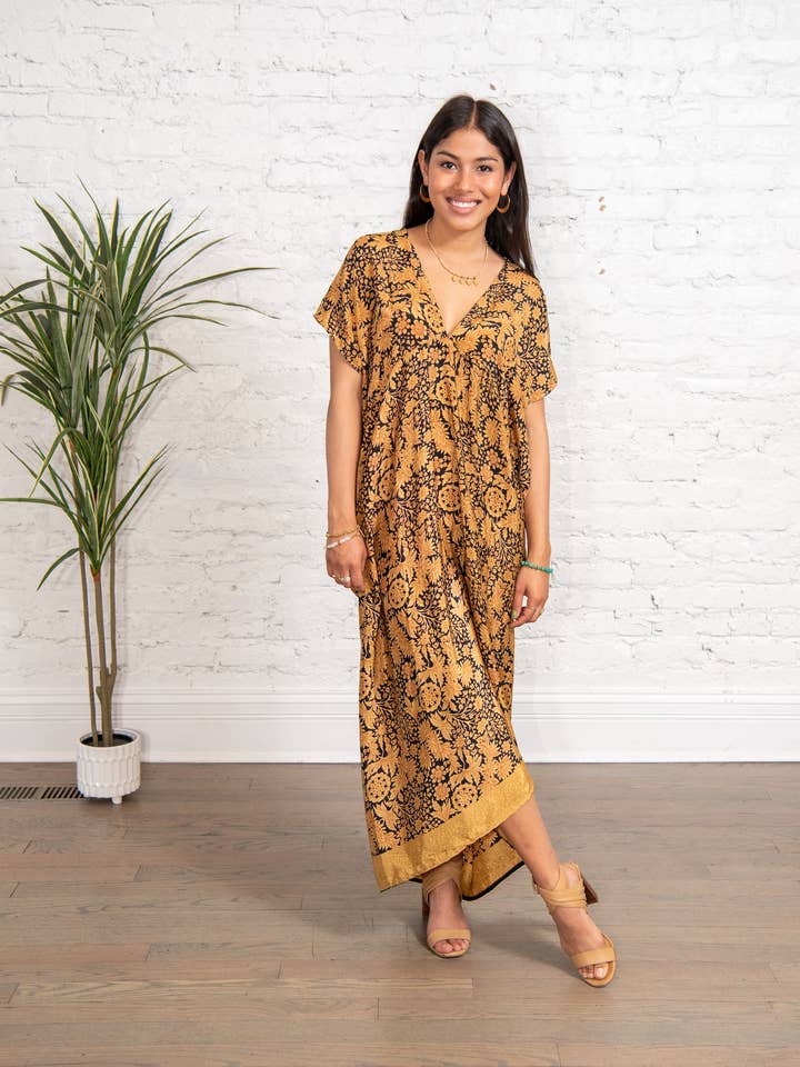 Baizaar - Vendita all'ingrosso Vestito - Donna - Abito Sari Flow