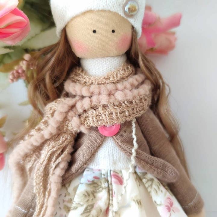 ChernikovaNataliya - Wholesale Doll – Kids - Chic Cotton Rag Doll Princess, Soft and Textile Fabric2