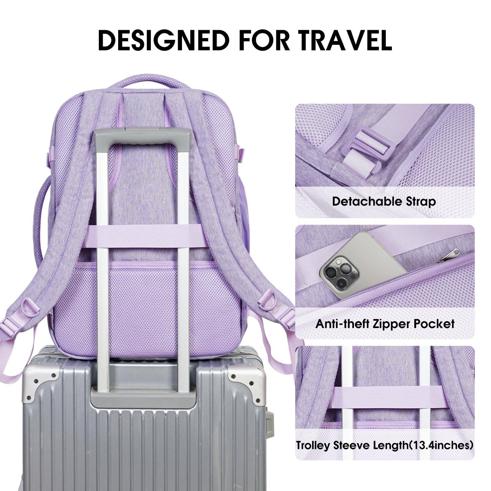 wandf - Wholesale Backpack - Unisex - Laptop Backpack 17 Inch with Wet Pocket For Spirit Airlines34