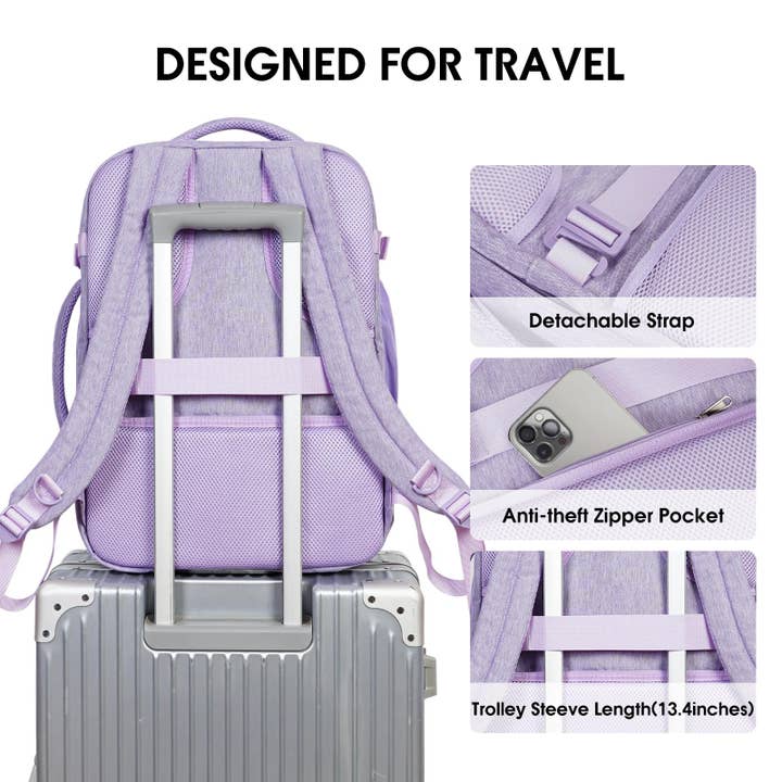 wandf - Wholesale Backpack - Unisex - Laptop Backpack 17 Inch with Wet Pocket For Spirit Airlines34