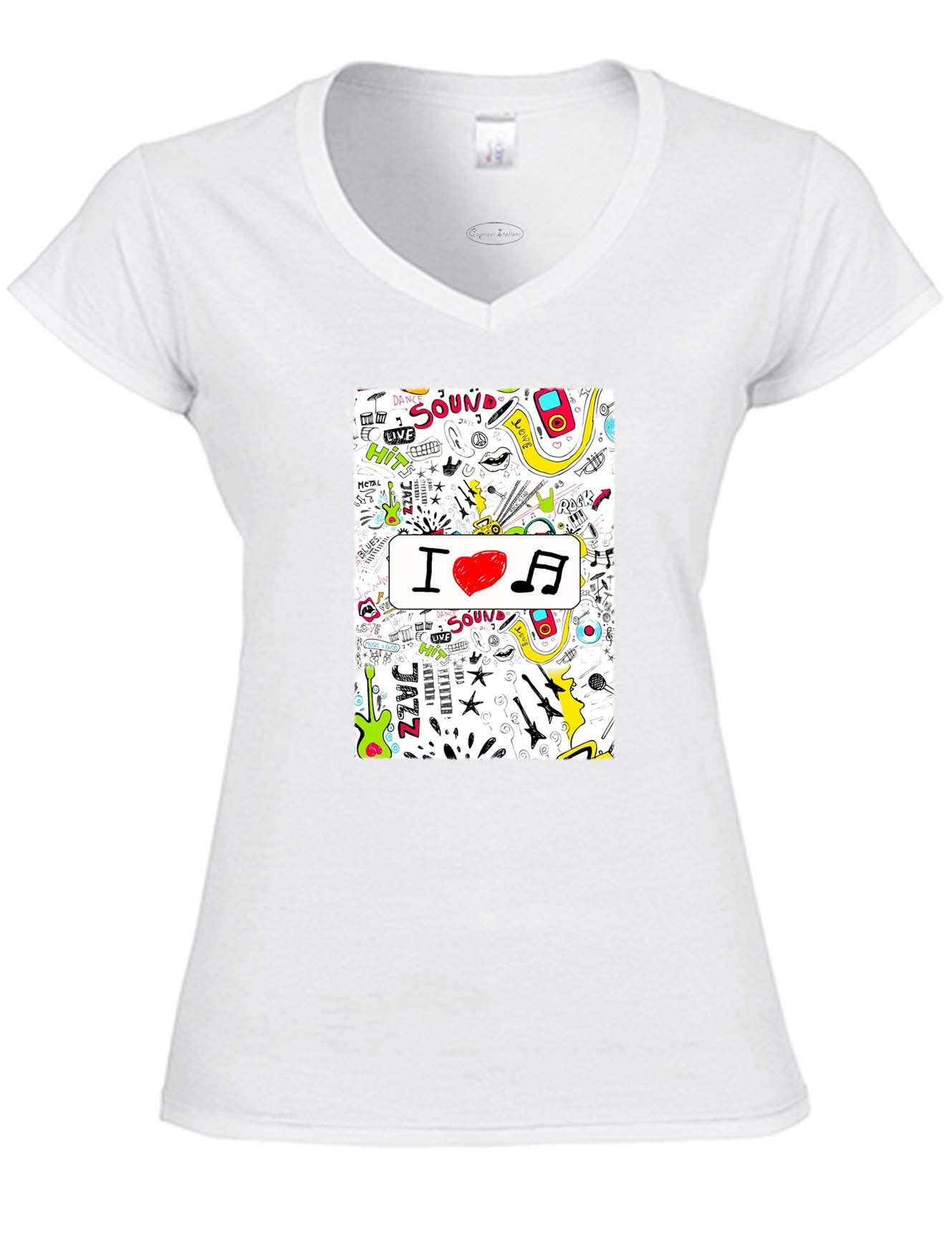 DB GROUP SRL - Wholesale Screen Printed T-Shirt - Women's - Women's short sleeve V-neck T-shirt in slub fabric12