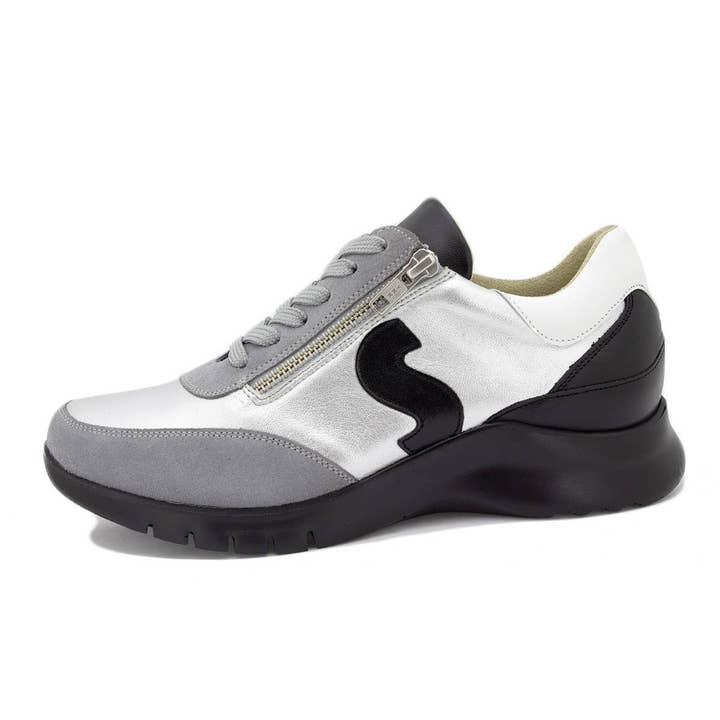 Sneaker Wildleder Grau 245707 für den Großhandel von PieSanto