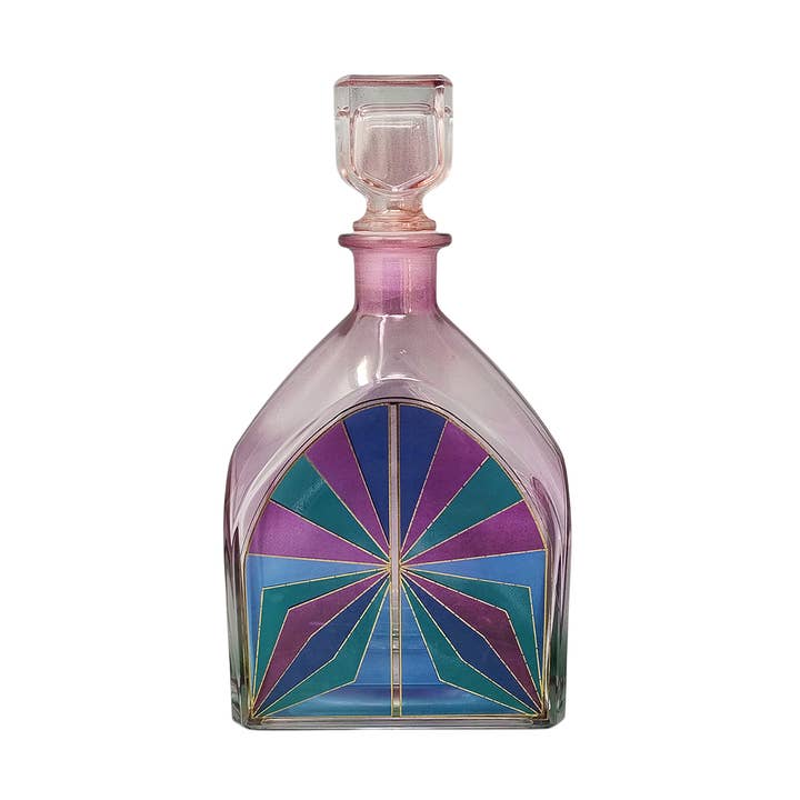 Decantador o Botella Decorativa Impresionante de los Años 70 de Bormioli (Copia) para venta al por mayor de MadInteriorArt