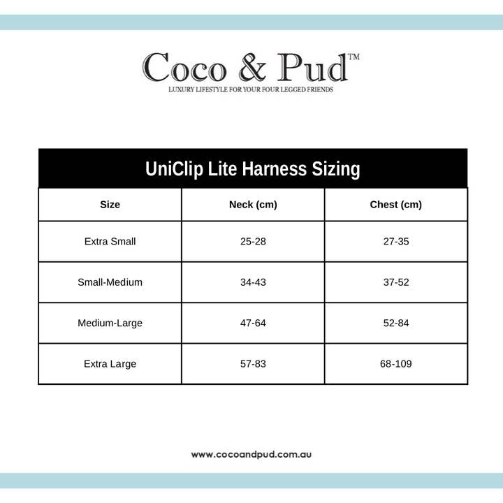 Coco and Pud - Vente Harnais – chien - Harnais pour chien Uniclip Lite Coco & Pud Birds of Feather2
