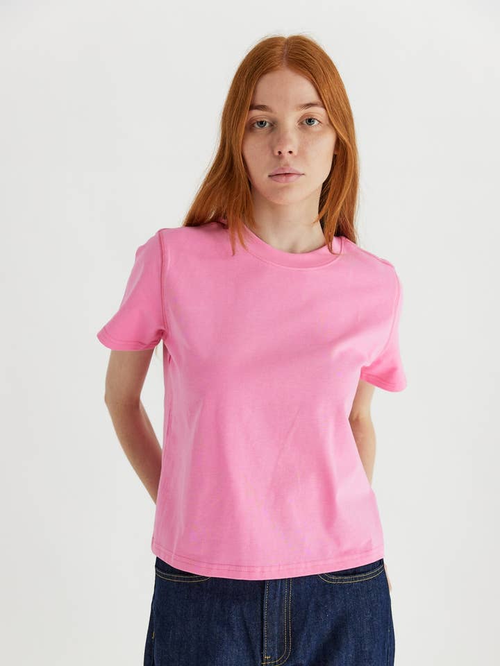 All Row - Wholesale T-Shirt - Women's - The Lanie Top | Classic Everyday T-Shirt41