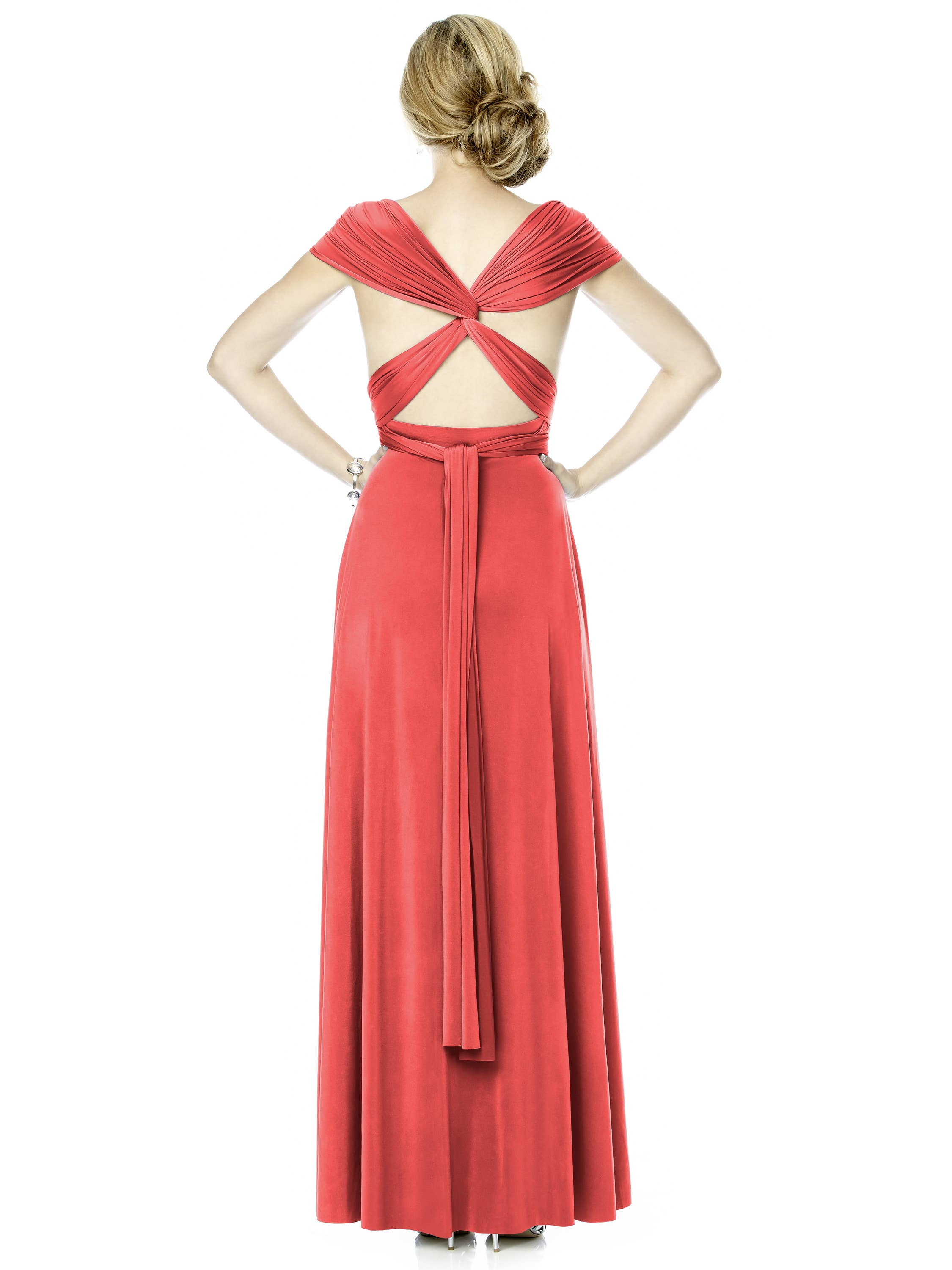 Dessy Group – Großhandel Kleid – Damen – Twist Wickelkleid: Lang46