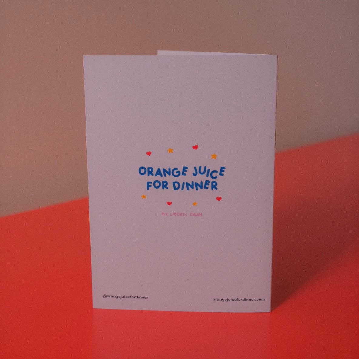 Orange Juice For Dinner – wholesale Everyday greeting card – Sorry I'm So Annoying But I Don't Care Card1