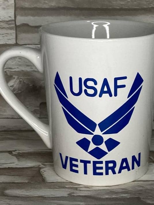 United States Air Force Usaf Veteran Coffee Mug for wholesale by Works of Panglossian