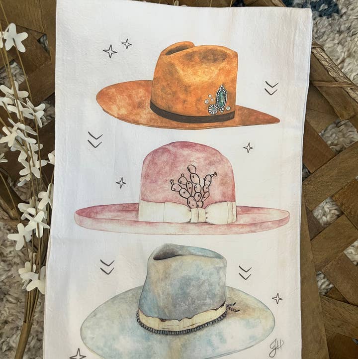 DOLLY ESTELLE - Vente Torchons - Torchon - Chapeaux0