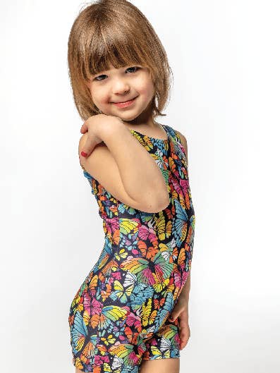 Butterfly Unitard for Girls Gymnastics & Dance for wholesale by Foxy's Leotards