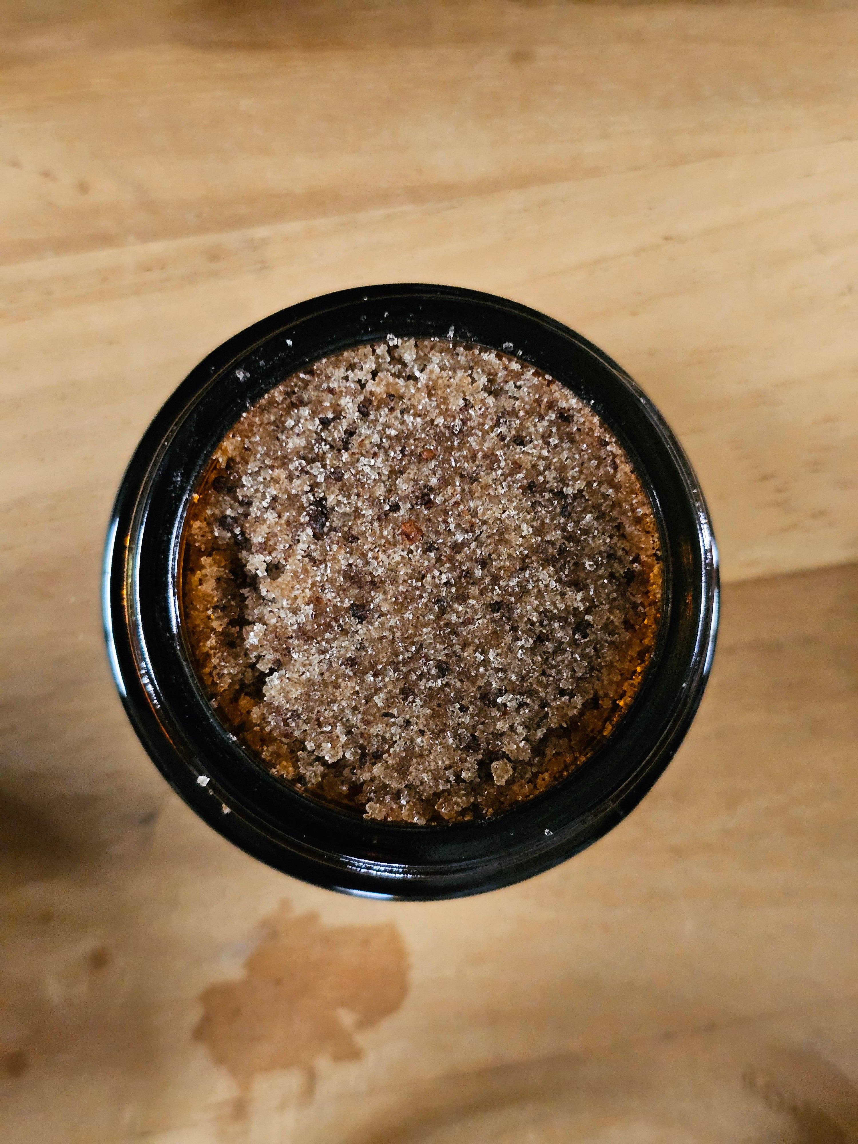 Piece of Mynd - Wholesale Lip Scrub/Polish - Brewed Awakening | Coffee Infused Lip Scrub | Coffee + Vanilla1