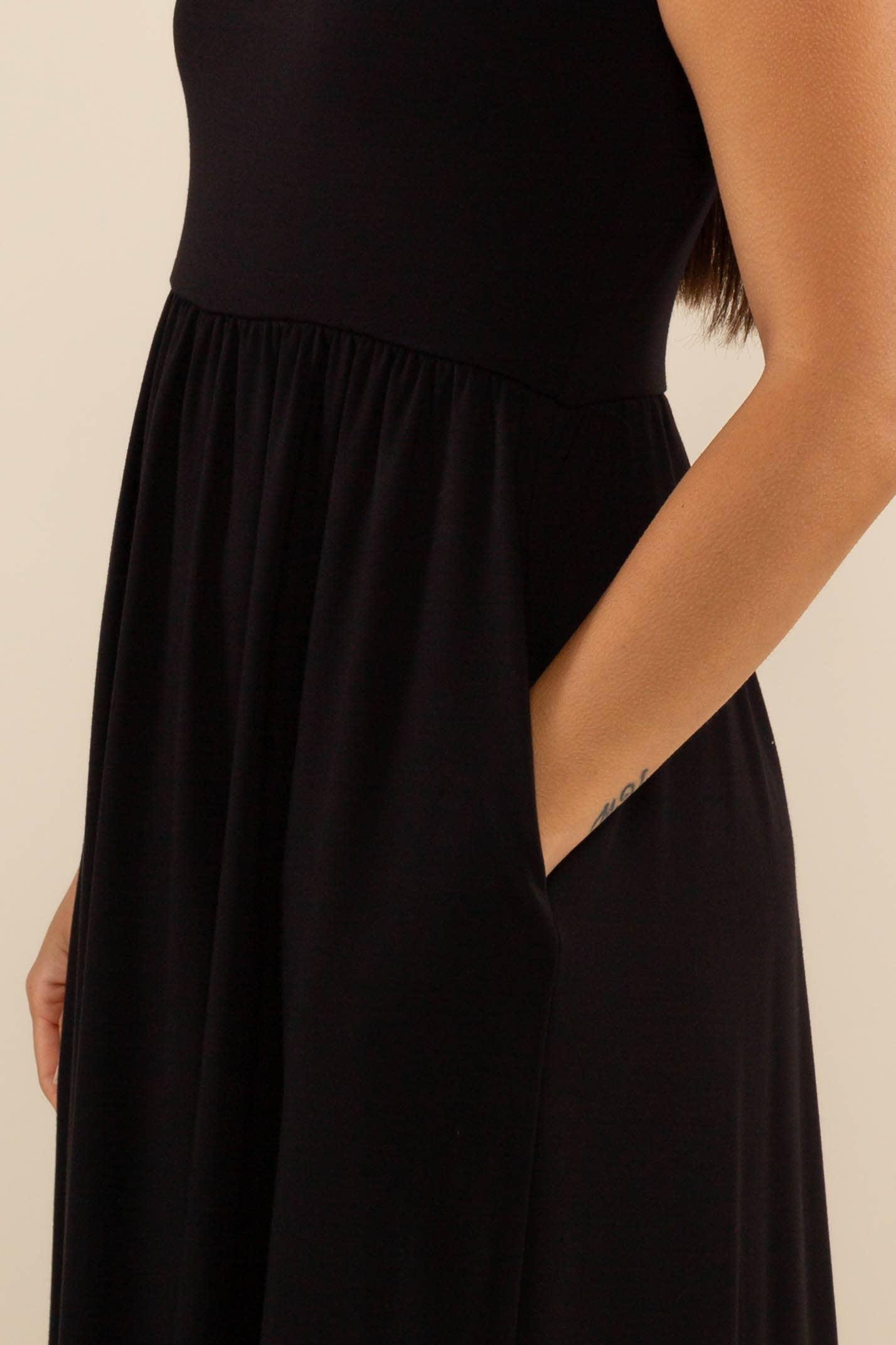 NLT - Wholesale Dress - Women's - Lake 3/4 Sleeve Swing Dress14