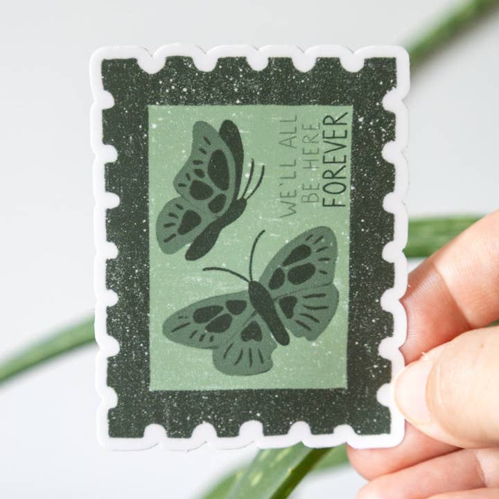 Forever Stamp Sticker for wholesale by Lindy Stark Designs