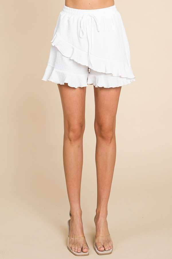 Culture Code – Calções – Mulher por atacado – CJP1560A - CALÇÕES COM FOLHO LARGO11