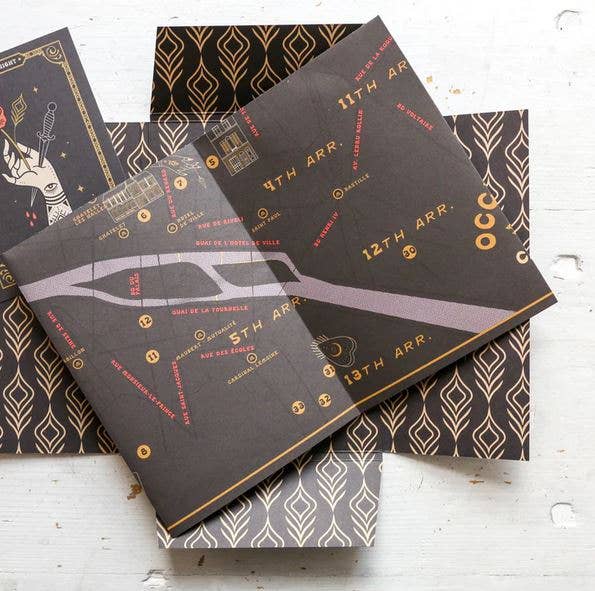 Herb Lester Associates - Wholesale Body, Mind & Spirit Book - Occult Paris: City of Night - Art Map & Cultural Guide1