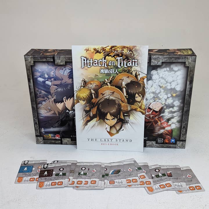 Japanime Games - Wholesale Board Game - Attack on Titan - The Last Stand - Boardgame